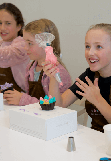 1.5 Hour Cupcake Decorating Class for Kids