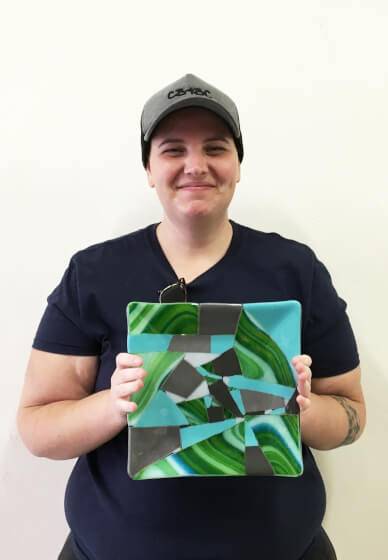 Beginners Fused Glass Class: Plate Making
