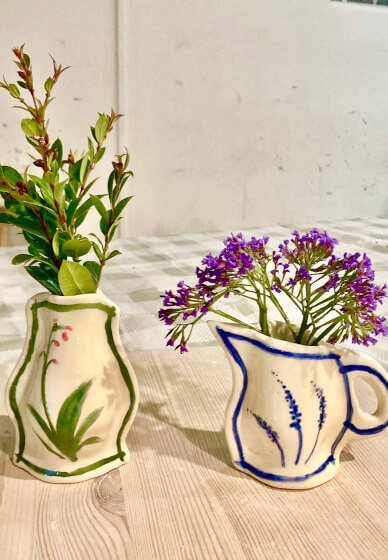Hand Building Pottery Class: Make a Unique Slab Vase