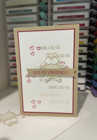 Hearts & Hugs Stamp Set Cardmaking / Papercraft