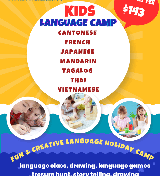 French Language Holiday Camp