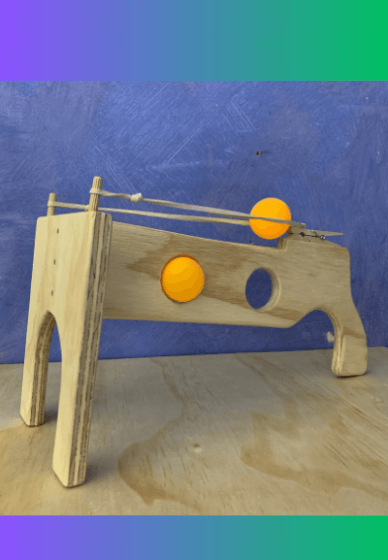 Kids Woodworking Kit: The Ping Pong Propulsion Perpetuator