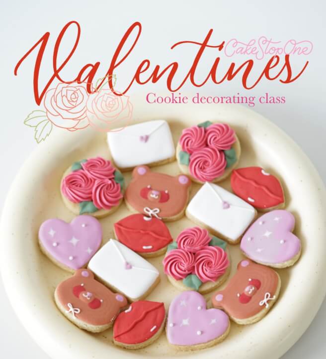 Mini Valentines Cookie Decorating Class