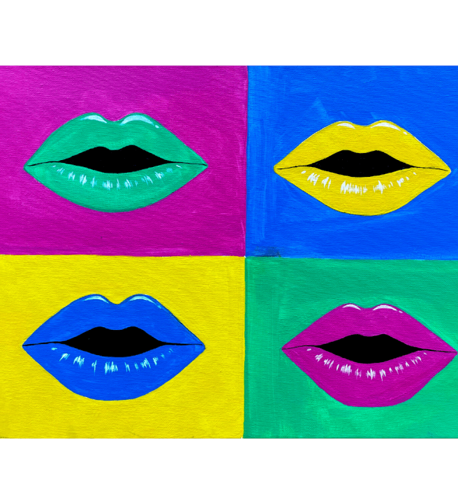 Paint and Sip Class: Pop Art Lips