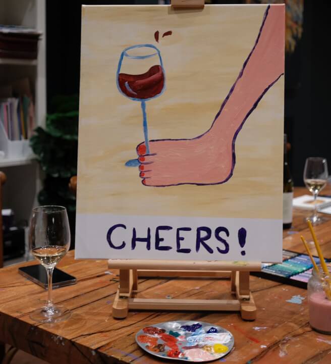 Paint & Sip Workshop: Cheers