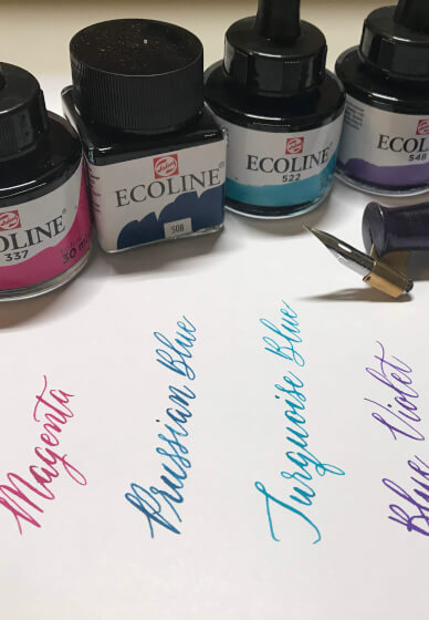 Private Pointed Pen Calligraphy Workshop