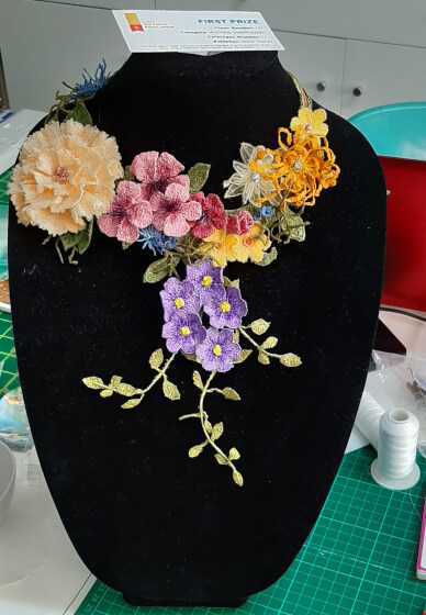 Sewing Workshop: Dissolvable Fabric Flowers