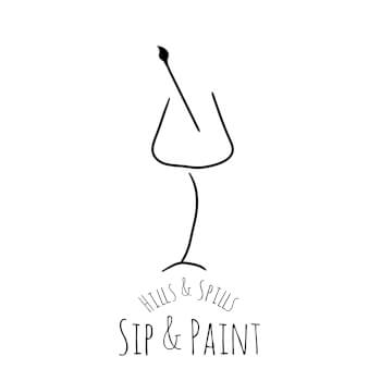 Hills & Spills, Sip & Paint, painting teacher